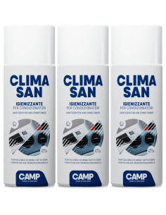 CAMP Climasan Igienizzante Purificatore Aria Per Climatizzatori 400 ml 3 Pezzi