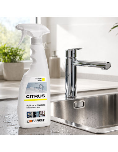FAREN Anticalcare CITRUS Pulitore Rubinetterie Da 750 ml