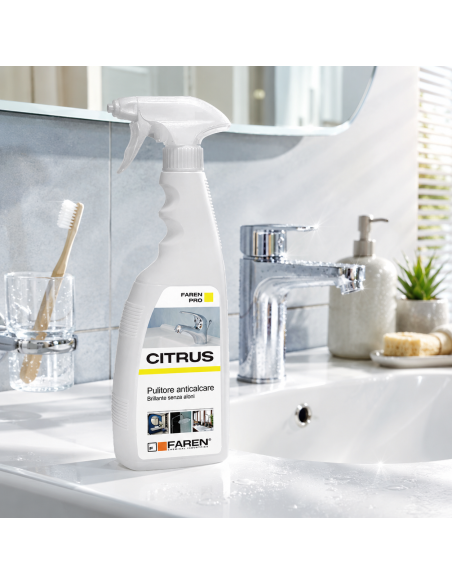 FAREN Anticalcare CITRUS Pulitore Rubinetterie Da 750 ml