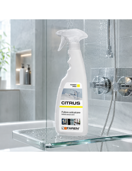 FAREN Anticalcare CITRUS Pulitore Rubinetterie Da 750 ml