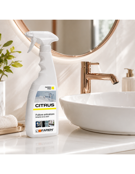 FAREN Anticalcare CITRUS Pulitore Rubinetterie Da 750 ml
