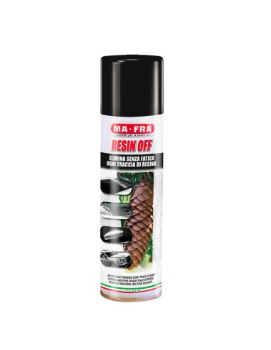 Mafra RESIN OFF Rimuove Tracce di Resina E Salsedine Dalla Carrozzeria 250 Ml