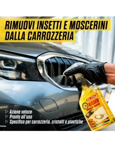 Mafra KILLER Detergente Spray per Auto Elimina Macchie E Insetti e Moscerini 500 ml 2