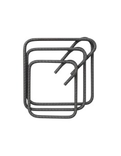 Staffa Chiusa Antisismica Armatura Ferro 35 x 35 cm Strutture Cemento 1 Pezzo 2