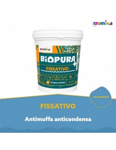 Kit Fissativo Antimuffa e Anticondensa Biopura Cromika 2 Pezzi Alta Concentrazione 2