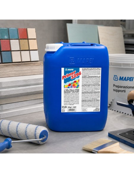 Mapei PRIMER 3296 Primer Acrilico Antipolvere In Dispersione Acquosa Da 10 Kg