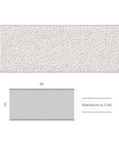 Rivestimento Cemento Murettino Bocciardato Giallo 3x7x24.5 cm