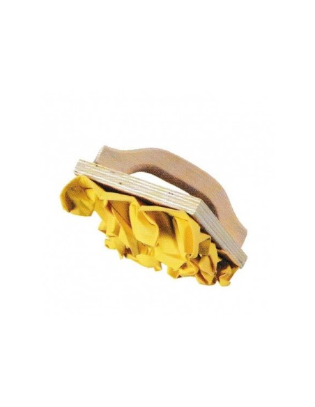 Tampone 12 pelli sintetiche 150x150 mm supporto legno Mito