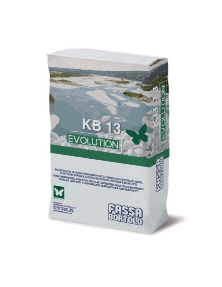 Intonaco bio KB 13 Evolution effetto marmorino 25 kg Fassa