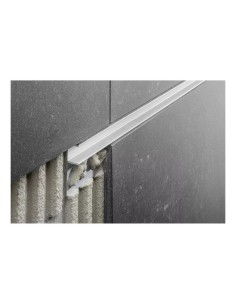 Profilo alluminio anodizzato Deco-SG h 10 mm Schluter 2,5 m