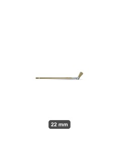 Pennello tondo Guipon 22 mm per angoli manico plastica