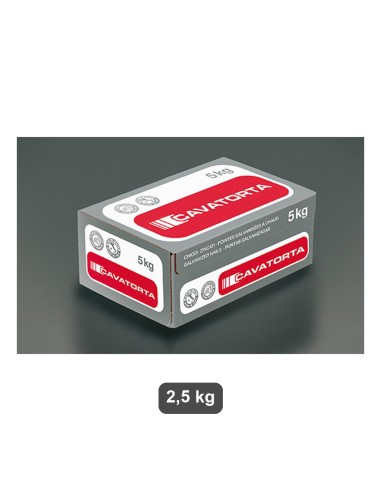 Chiodi acciaio zincati 18x60 mm (2,5 kg)