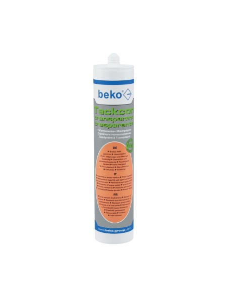 Tackcon Sigillante Polimero Trasparente Beko 310 ml