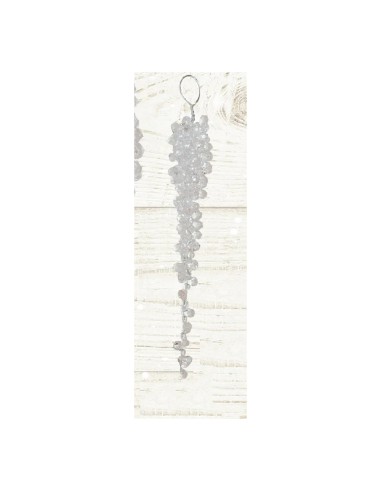Ghiacciolo acrilico 1,5x14,5 cm addobbi