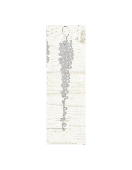Ghiacciolo acrilico 1,5x14,5 cm addobbi