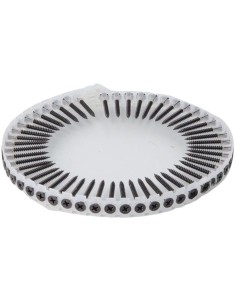Viti autofilettanti nere 3,5x25 mm a nastro 1000 pz - Akifix