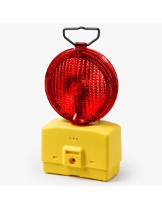 Lampada cantiere stradale lampeggiante luce rossa