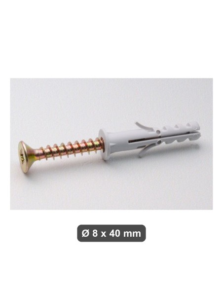 Tassello Akifix Ø8x40 mm nylon muro forato