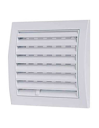 Griglia di aerazione plastica quadra 15x15 cm con molla