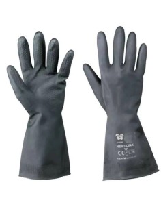 Guanti in lattice nero antiscivolo taglia L/10 - Neri