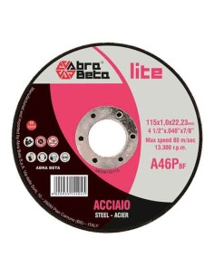 Disco da taglio per ferro 115x3,2 mm