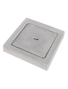 Chiusino in C.A.V. 36x36 H 6 cm per pozzetto in cemento