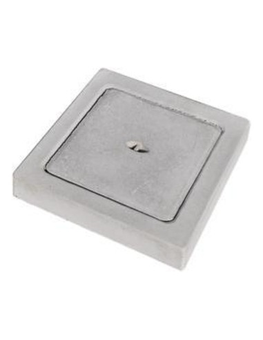 Chiusino in C.A.V. 36x36 H 6 cm per pozzetto in cemento