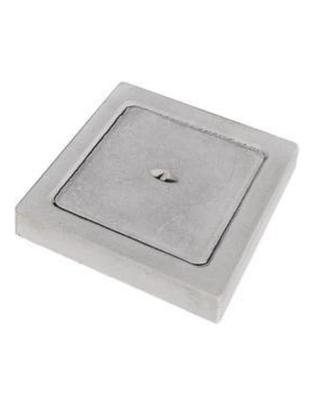 Chiusino in C.A.V. 36x36 H 6 cm per pozzetto in cemento