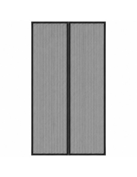 Zanzariera Magnetica 100x220 cm per Porta Finestra con Calamita Nera