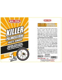 Mafra KILLER Pulimoscerini Rimuovi Insetti Per Auto 250 ml  2
