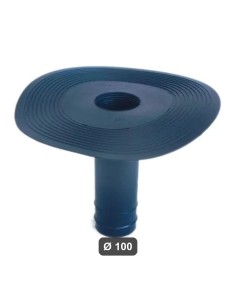 Messicano PVC Ø 100 mm H 24 cm per Scarico