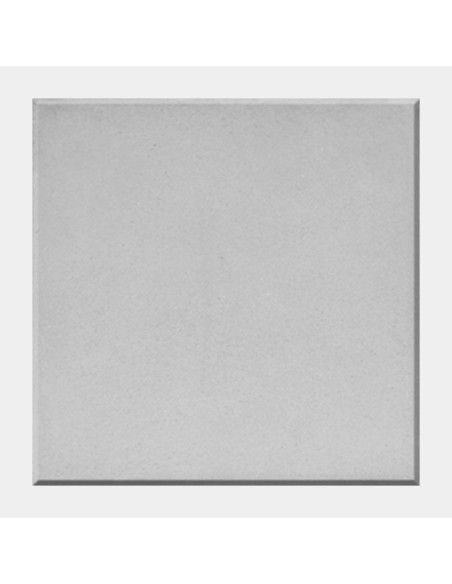 Pavimento esterno cemento Bisellato Liscio Grigio 25x25 cm 16 Pezzi (1 Metro Quadro)