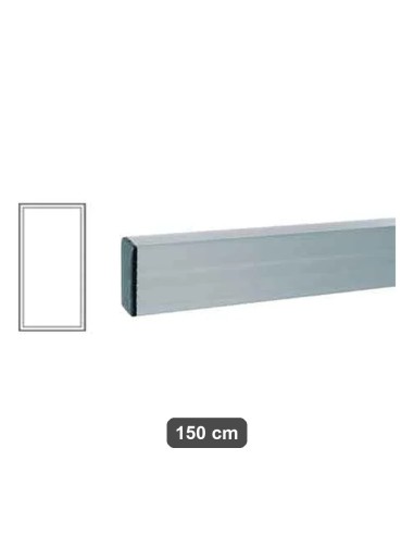 Stadia alluminio rettangolare 30x60 mm 150 cm