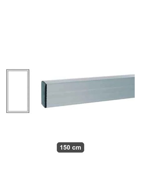 Stadia alluminio rettangolare 30x60 mm 150 cm