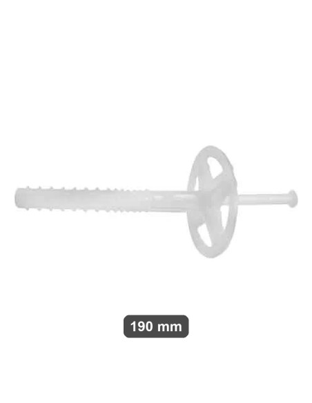 Tassello per pannello con chiodo poliammide 8/190 mm CF 100 pz
