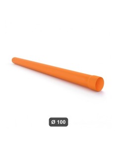 Tubo in PVC colore rame Ø 100 mm da 2 mt