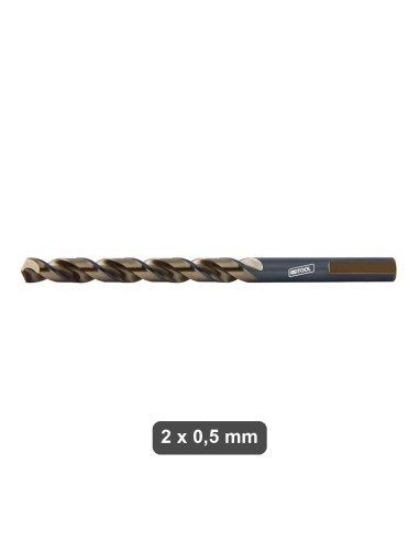 Punta HSS 2x0,5 mm Reitool per trapano