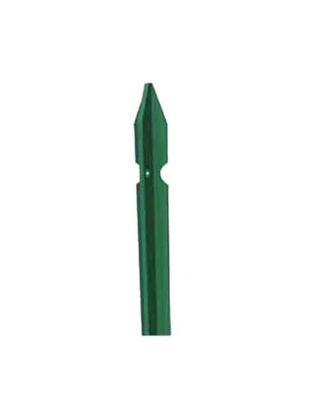 Paletto Zincato Plastificato Verde h. 175 cm per Recinzione