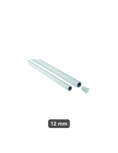 Profilo distanziatore alettato tondo 12 mm x 2 m