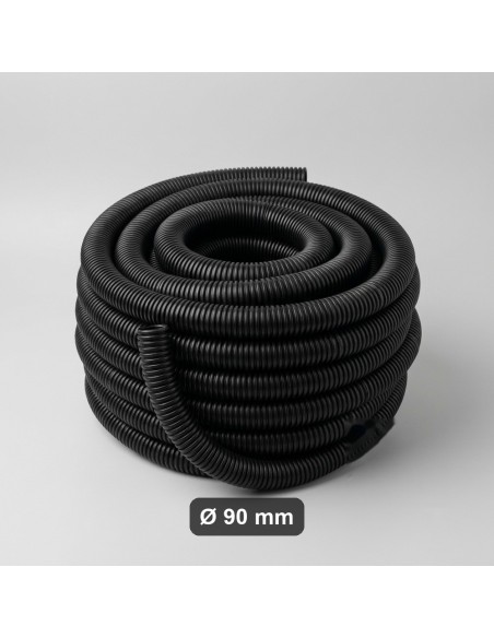 Tubo corrugato drenaggio Ø 90 mm da 50 mt