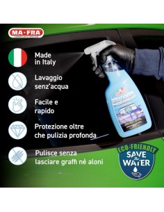Mafra Lava e Lucida WATERLESS Lavaggio Auto a Secco Completo Carrozzeria 750 ml 2