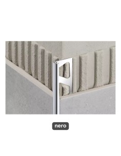 Angolo esterno 90° profilo Jolly alluminio H11 nero