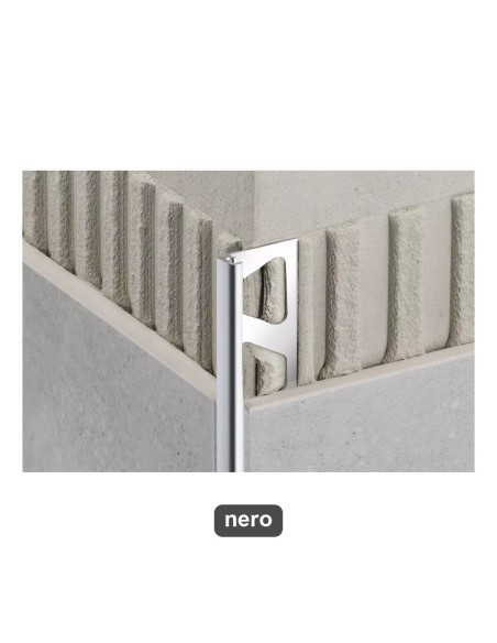 Angolo esterno 90° profilo Jolly alluminio H11 nero