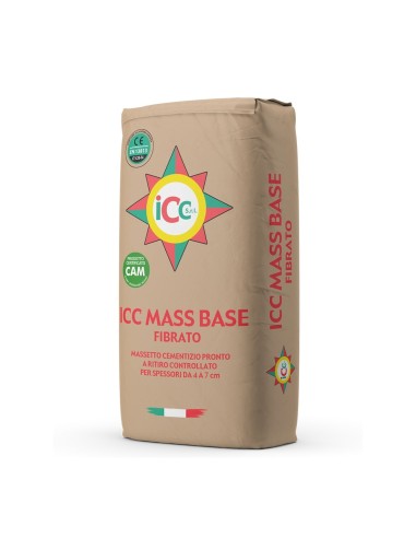 Massetto cementizio pronto Icc Mass Base 25 kg ICC