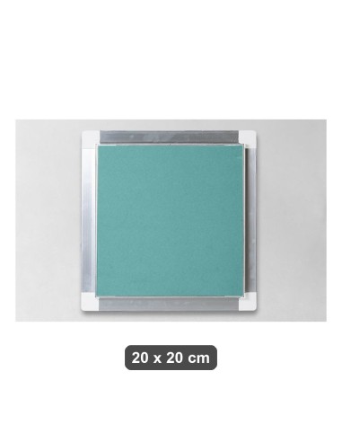 Botola ispezione 20x20 cm alluminio Akifix