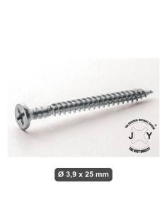 Viti autofilettanti zincate RE-VERSO 3,9x25mm per fibrocemento 1000pz