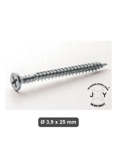 Viti autofilettanti zincate RE-VERSO 3,9x25mm per fibrocemento 1000pz
