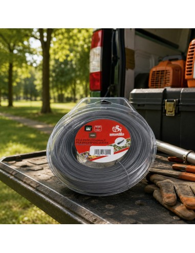 AUSONIA Filo Professionale Tondo per Decespugliatore – Made in Italy