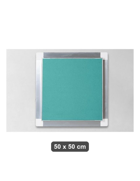 Botola ispezione 50x50 cm cartongesso alluminio Akifix