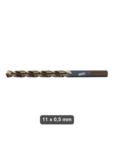 Punta HSS Reitool 11x0,5 mm per metallo